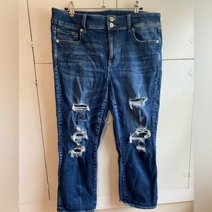 AE artist crop jeans